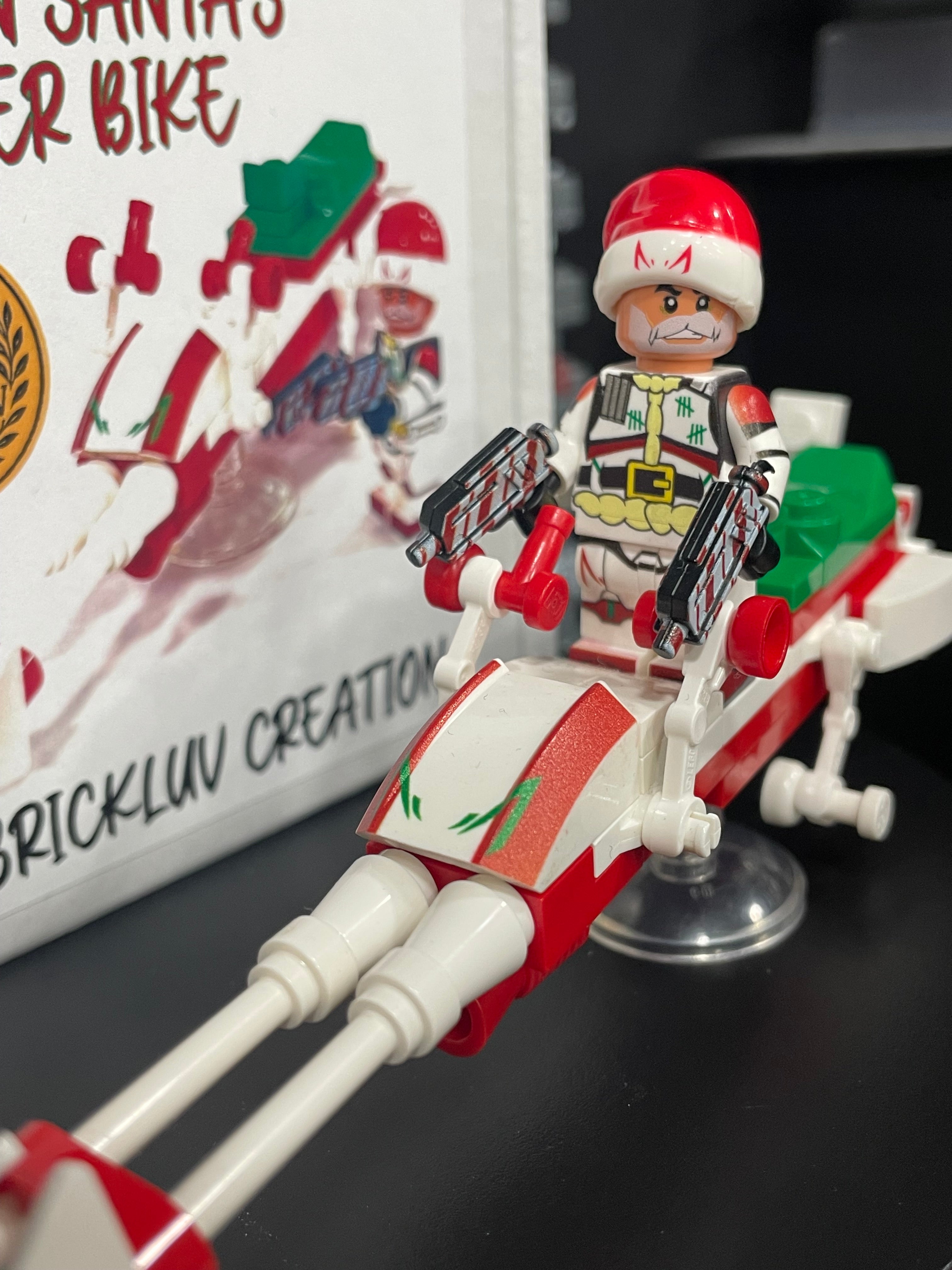 Captain Santa speeder set – BrickLuv