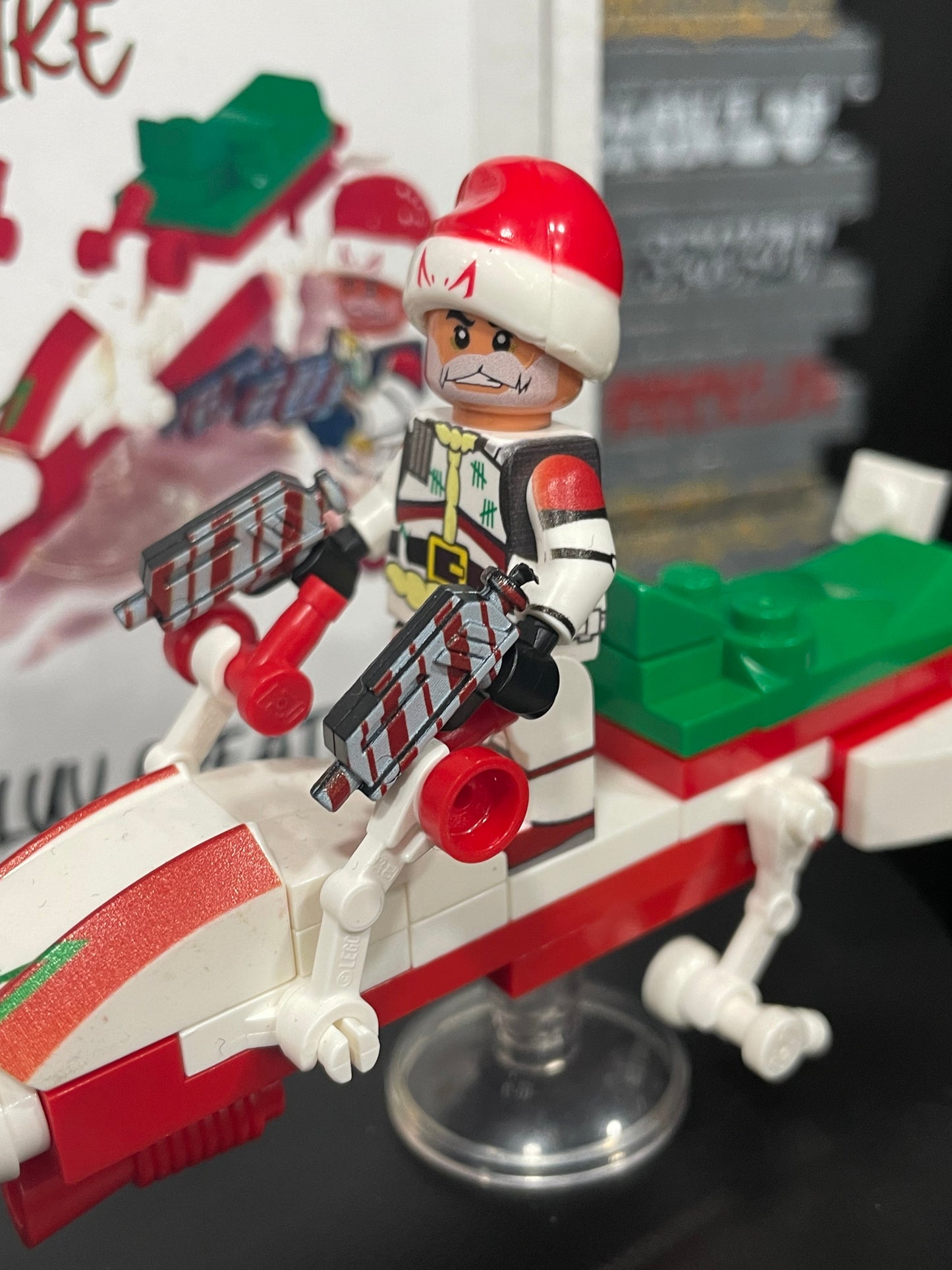 Captain Santa speeder set