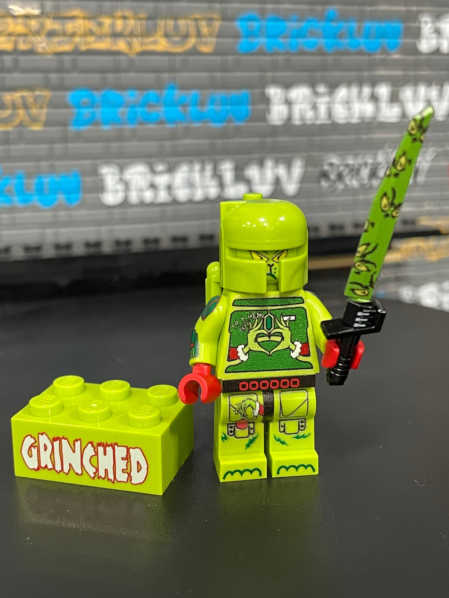 Grinched boba